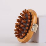 Hair Comb Manufacturer - Factory Outlet Styling Wooden Folding Custom Private Logo Natural Sandalwood Men