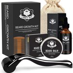 Beard Grooming Kit Manufacturer - Europe Best Selling High Quality Eco-Friendly With Derma Roller