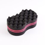Hair Sponge Manufacturer - Private Label Magic Twist Wave Two-Side Afro Curling Black Men