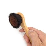 Face Brush Manufacturer - Private Label High Quality Nature Beech Wood Handle Copper Deep Cleaning
