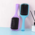 Hair Brush Manufacturer - Custom Logo Professional Massage Detangling Plastic Nylon Comb