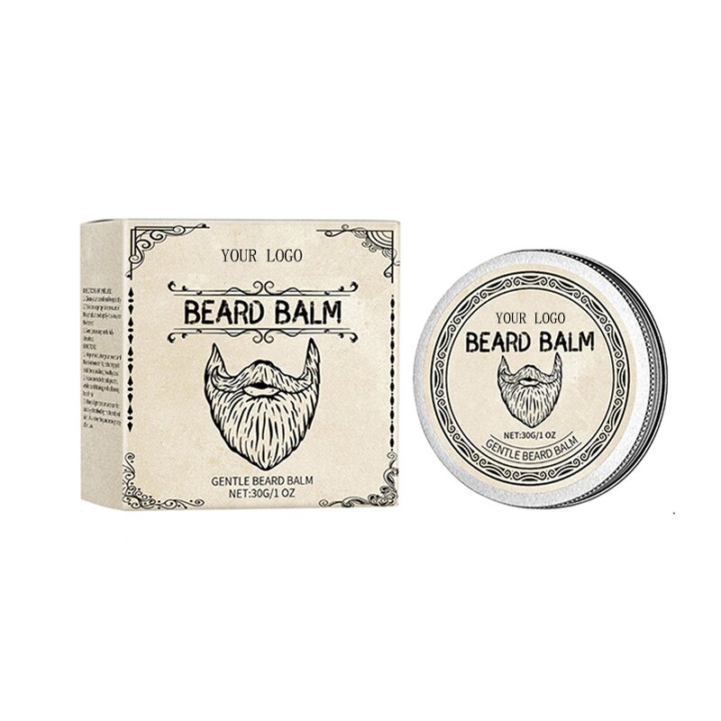Beard Balm Manufacturer - OEM Natural Organic Private Label Beard and Sideburns Care Cream