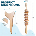 Massage Roller Manufacturer - Wholesale Wooden Body Sculpting OEM Muscle Soothing