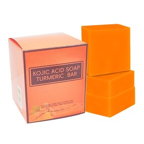 Soap Manufacturer - Custom Label Hot Selling Lemon Kojic Acid Turmeric Oil Bar Oily Skin