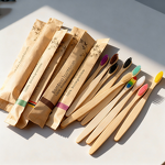 Toothbrush Manufacturer - High Quality Disposable Colorful Bristles Individual Package Wooden Adults