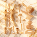 Craft Set Manufacturer - High Quality Wooden Doll Set of 20 Unfinished Figure Models DIY Painting Kids Art Supplies