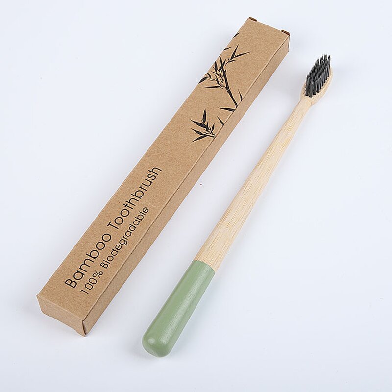 Toothbrush Manufacturer - WholesaleToothbrushes Soft Bristles Adults Colors Kraft Box Travel Home Natural Oral Care