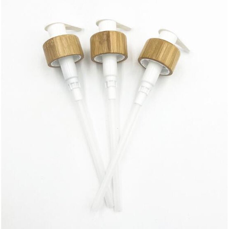 Spray Head - Craft OEM Bamboo Cover Jar Plastic Bottle