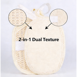 Bath Wipes Manufacturer - Wholesale Stock Sisal Two-side Rubbing Removing Dead Skin Back Sponge