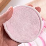 Makeup Remover Pads Manufacturer - Natural Cotton 3-Layer Reusable Private Label