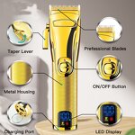 Hair Clipper Manufacturer - Factory Price Electric Men High Quality Profession Portable Trimmer