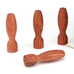 Massage Tool Manufacturer - Private Label Wholesale Custom Logo Natural Wood Eye & Face Massager Scraping Board