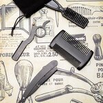 Beard Grooming Kit Manufacturer - Private Label Custom Beard Brush Comb Cleaning Rolling Gift Set