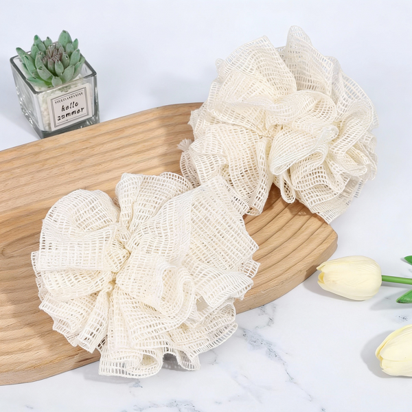 Bath Sponge Manufacturer - Factory Body Wash Cotton Exfoliating Brushes Scrubbers