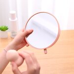Hot Selling Double Side Detachable Makeup Mirror Enough Storage Space Hand Mirror Cute Clarity Compact Mirror