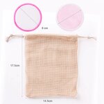 Makeup Remover Pads Manufacturer - Natural Cotton 3-Layer Reusable Private Label