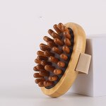 Hair Comb Manufacturer - Factory Outlet Styling Wooden Folding Custom Private Logo Natural Sandalwood Men