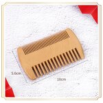 Beard Comb Manufacturer - Private Label Eco-friendly Natural Travel-Friendly Beard Comb and Brush