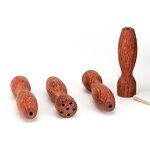 Massage Tool Manufacturer - Private Label Wholesale Custom Logo Natural Wood Eye & Face Massager Scraping Board