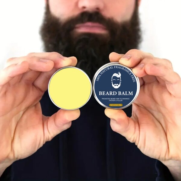 Beard Balm Manufacturer - Private Label 50g Bottle Packing Moisturizing Growth