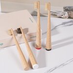 Toothbrush Manufacturer - Custom Bamboo Manual Medium Stiff Bristles Joint Handle Organic