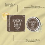 Beard Balm Manufacturer - Natural Organic Beard Balm Private Label Men's Sideburns Care Cream