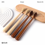 Toothbrush Manufacturer - Hot Selling Custom Private logo High Quality Wooden Travel Hard Bristle Adult