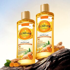 Body Oil Manufacturer - Private Label Natural Organic Turmeric Whitening 1000ml