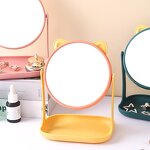 Private Label Hot Selling Detachable Makeup Mirror Travel Size Hand Mirror Cute Clarity Compact Mirror