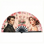 Hand Fan Manufacturer - Custom Logo Spanish Fans for Wed Print Wooden Folding Custom with Fan Logo