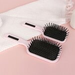 Hair Brush Set Manufacturer - Custom Professional Ionic Straightener Massage Detangling Plastic Nylon