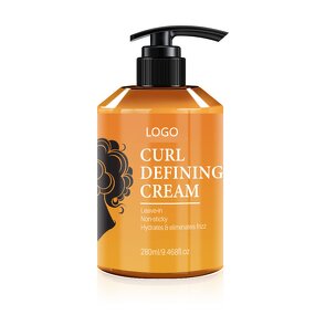 Hair Cream Manufacturer - New Arrival Curl Defining Moisturizing Volume Deep Conditioning Leave-In