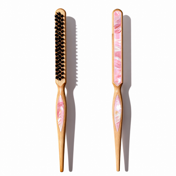 Hair Brush Manufacturer - Factory Custom Natural Hair Makeup Brushes Acetate Bamboo Detangling