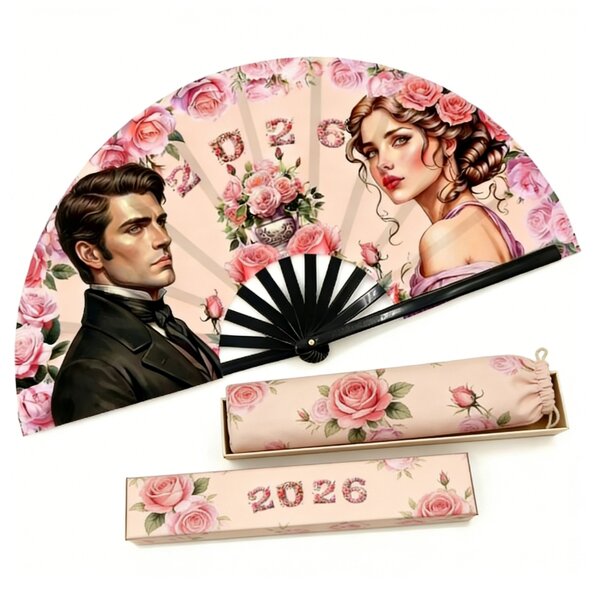 Hand Fan Manufacturer - Custom Logo Spanish Fans for Wed Print Wooden Folding Custom with Fan Logo