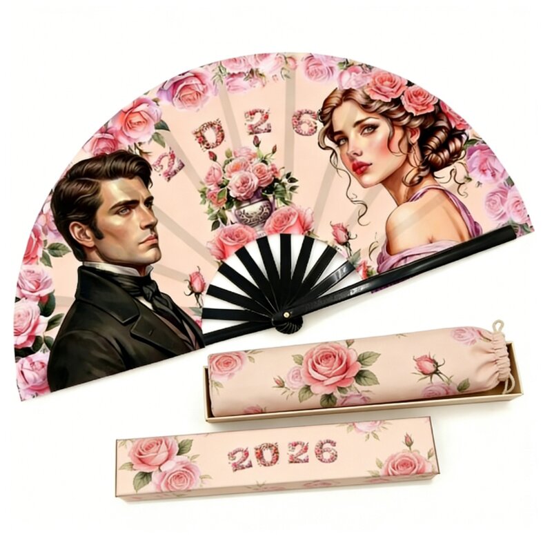 Hand Fan Manufacturer - Custom Logo Spanish Fans for Wed Print Wooden Folding Custom with Fan Logo