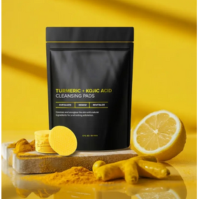 Cleansing Pads Manufacturer - Custom Opp Bag Turmeric Kojic Acid 30Pcs Balance Skin Oil