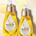 Hair Oil Manufacturer - Private Label Rice Raw Pulp Organic Strengthening Nourish Roots