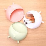 Hot Selling Double Side Detachable Makeup Mirror Enough Storage Space Hand Mirror Cute Clarity Compact Mirror