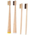Toothbrush Manufacturer - Custom Bamboo Manual Medium Stiff Bristles Joint Handle Organic