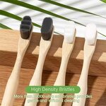 Toothbrush Manufacturer - Top Quality Ten-Thousand Soft Bristle Wholesale Eco Friendly Portable Bamboo Nano