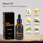 Beard Care Kit Manufacturer - Private Label Mens Beard Oil Shaving Knife Comb Wax Balm Gentlemen