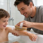 Body Brush Manufacturer - Custom Logo Dry Skin Wooden Bamboo Sisal Bristle