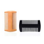 Beard Comb Manufacturer - Private Label Eco-friendly Natural Travel-Friendly Beard Comb and Brush