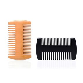 Beard Comb Manufacturer - Private Label Eco-friendly Natural Travel-Friendly Beard Comb and Brush