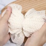 Bath Sponge Manufacturer - Factory Body Wash Cotton Exfoliating Brushes Scrubbers