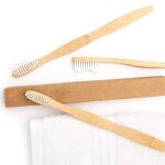 Toothbrush Set Manufacturer - Hot Selling Bamboo 8 Pieces BPA Free Soft Bristles Eco-Friendly Travel Set