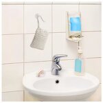 Soap Bag Manufacturer - Custom Logo Exfoliating Mesh Drawstring Exfoliating Sisal Body Scrubber