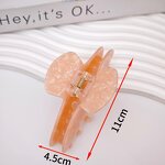 Hair Brush Set Manufacturer - New Design Top Quality Boutique Hair Clip Comb Acetate Bamboo Logo