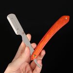 Shaving Razor Manufacturer - Custom OEM Barber Portable Folding Wood Handle Single Blade