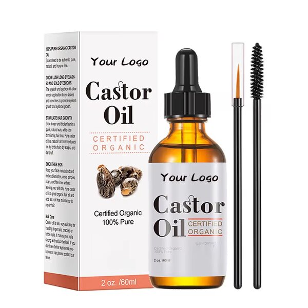 Hair Growth Oil Manufacturer - Hair Care Castor Oil Cleaning Grease Skin Moisturizer Repair Nourishing